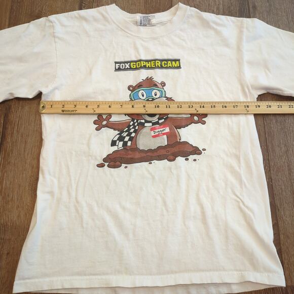 VTG Chase Authentics Adult Medium Nascar Fox Sports Gopher Cam Digger Squirrel - Picture 5 of 7
